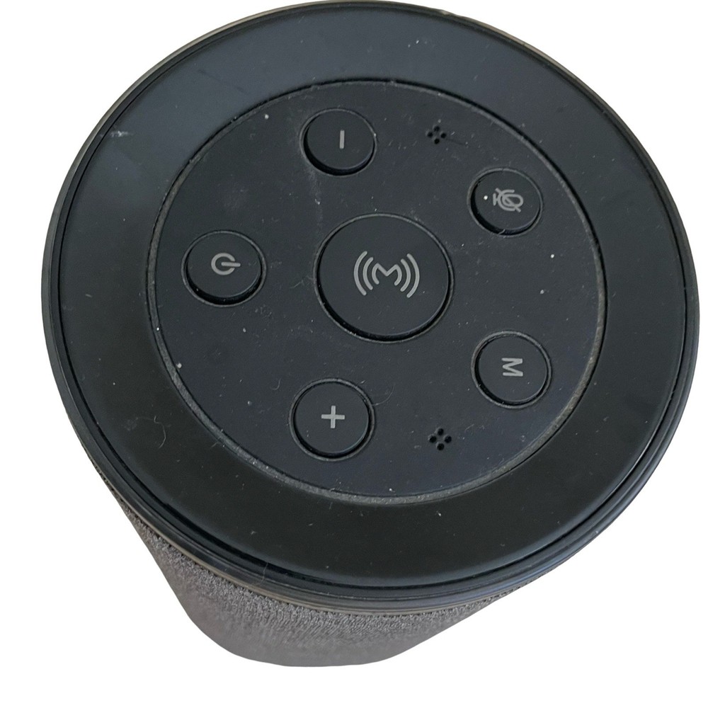 Sharper Image SWF1002 Speaker Alexa Enabled Bluetooth Smart Speaker Gray