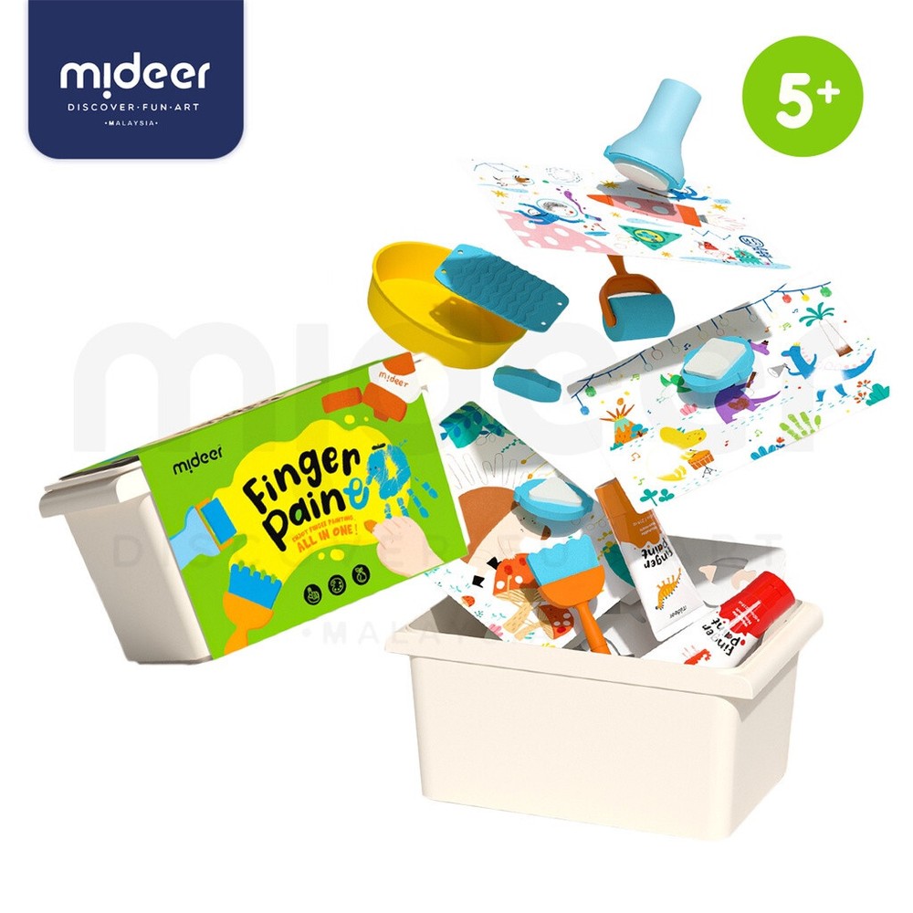 Mideer Finger Paint All-in-one Set