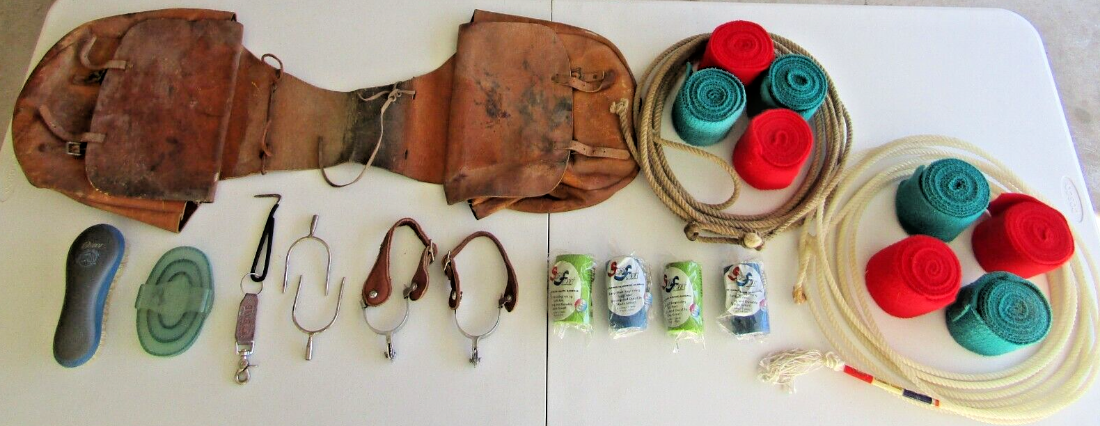 Horse riding and care equipment large lot !