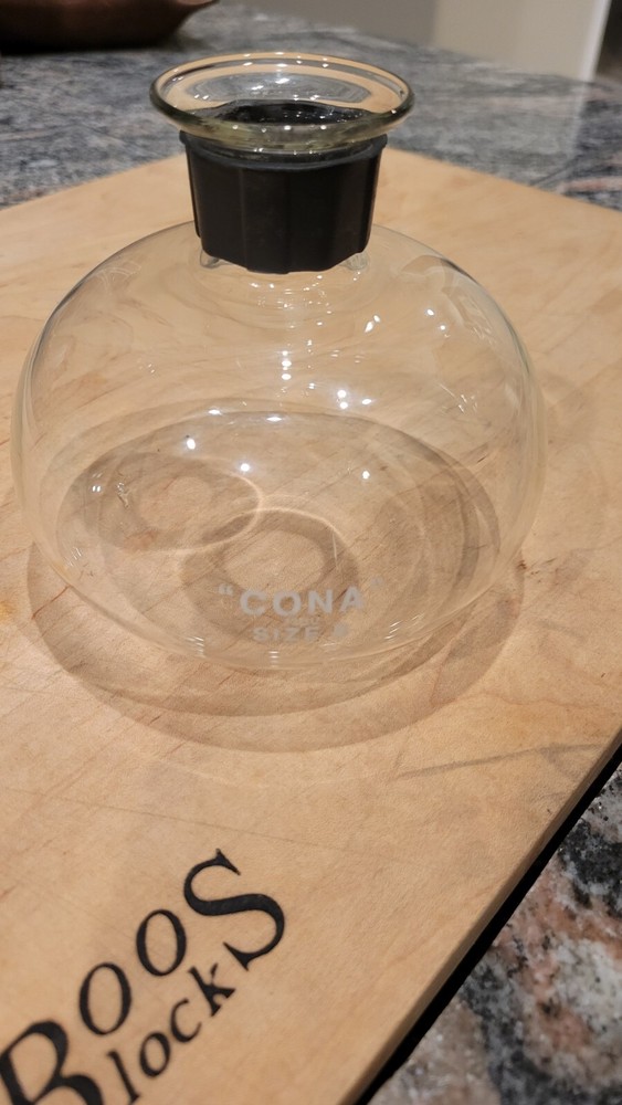 CONA Size B Replacement spare part Glass Coffee maker lower part