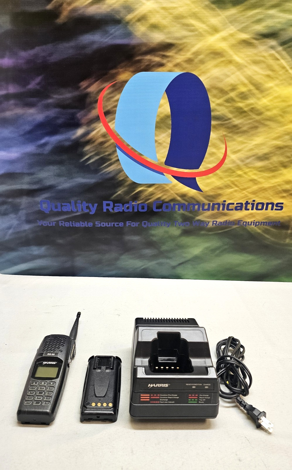 Harris XG-25 DPXG-PB78B 764-870 MHz P25 Trunking Phase II TDMA Two Way Radio