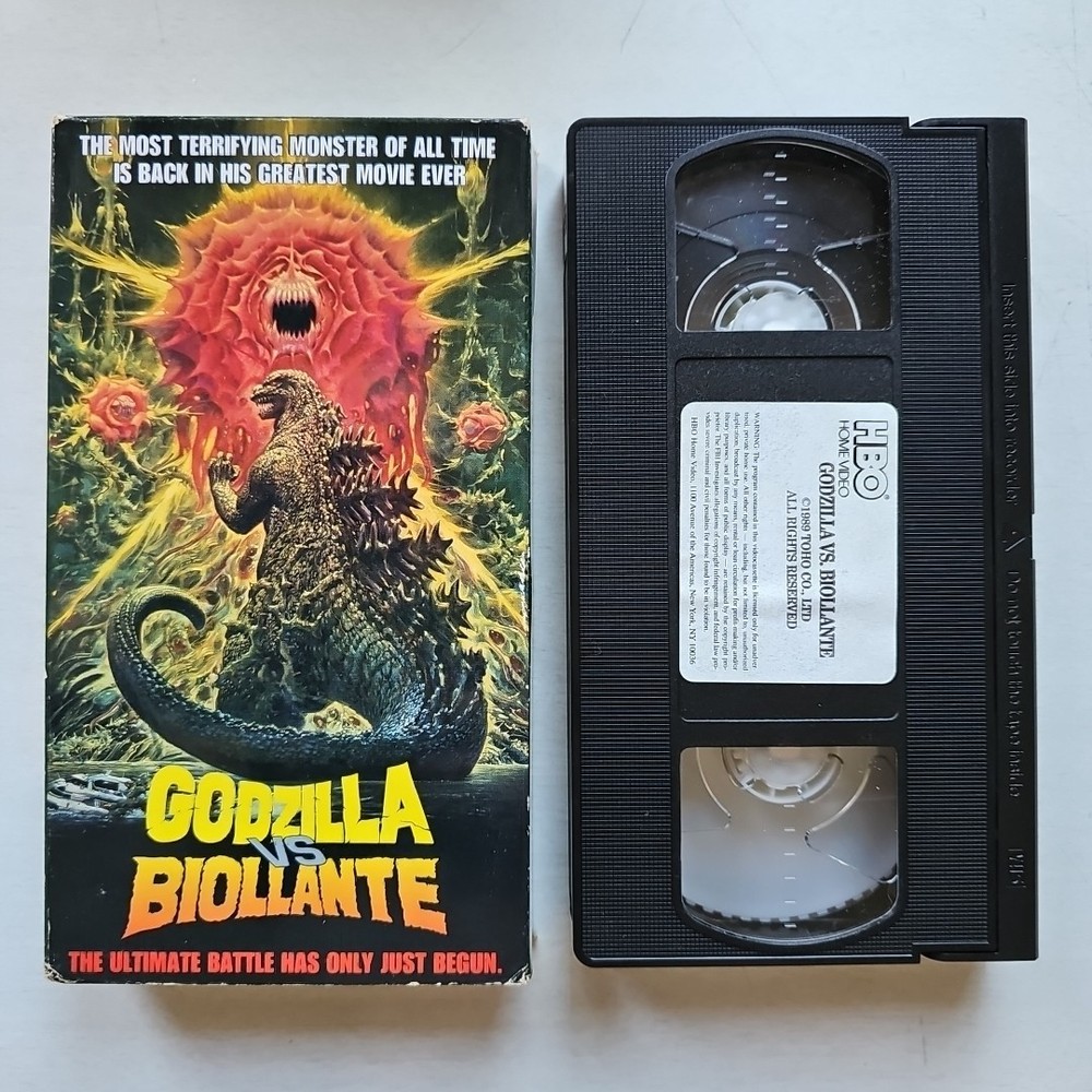Godzilla Vs. Biollante (VHS, 1992)