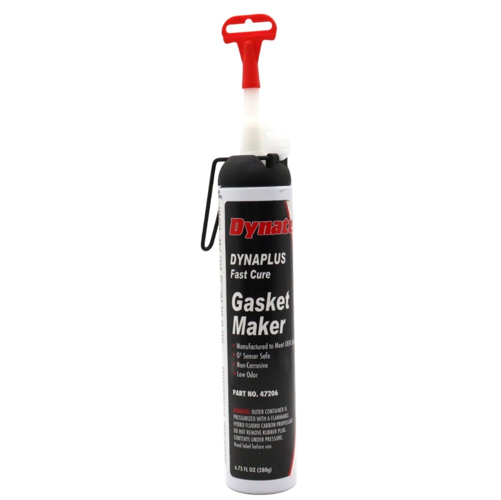 Dynatex DynaPlus Fast Cure Gasket Maker 6.75oz Sensor Safe & Low Odor (Single)