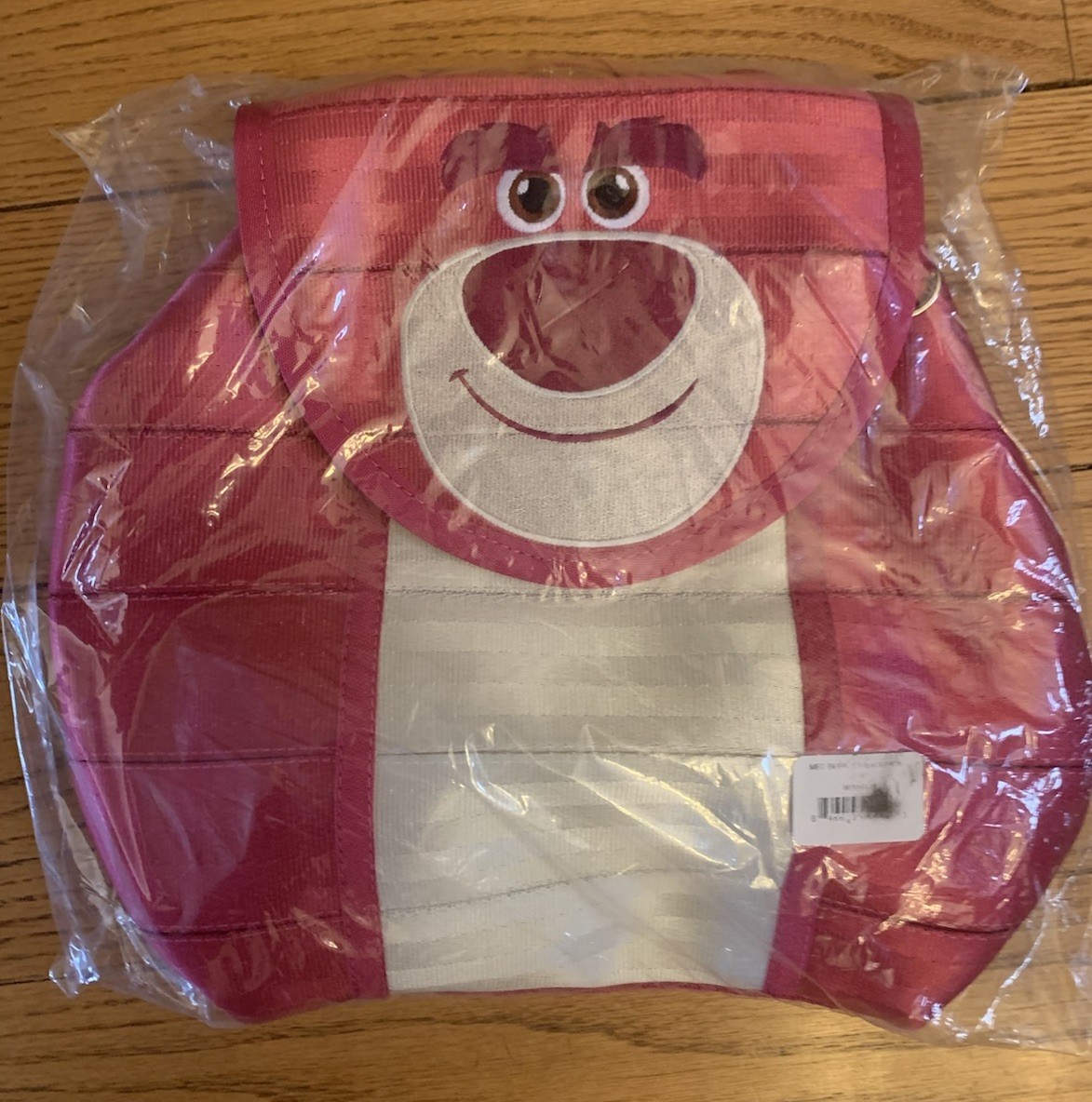 Harveys Seatbelt Disney Pixar Toy Story Lotso Bear Backpack Bag New in Package