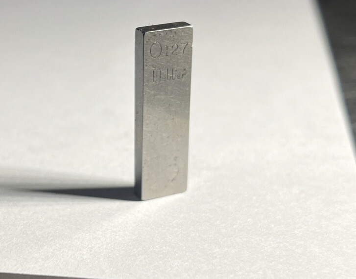 .127 Starrett-Webber Gage Block Used