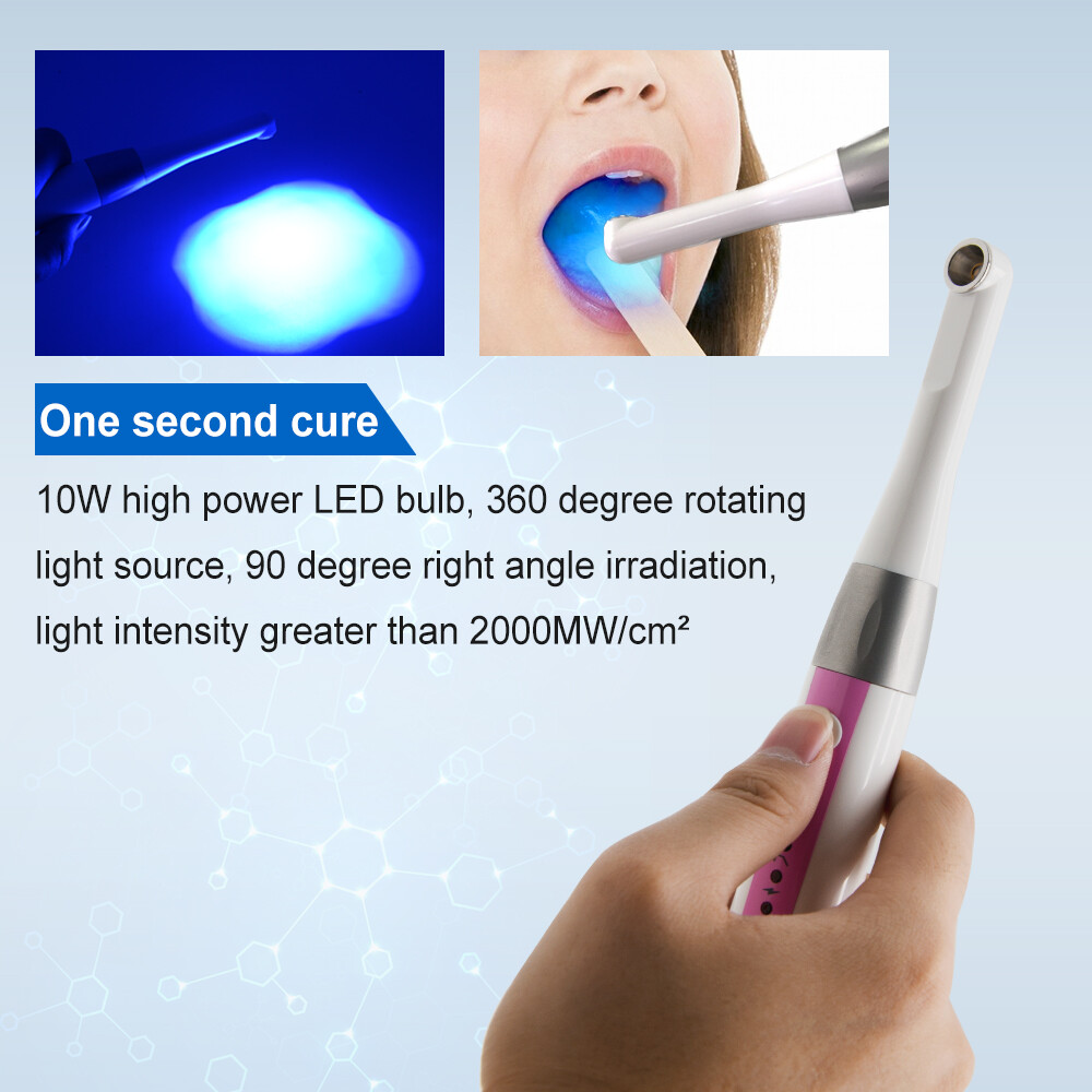 1PC Woodpecker style universal 1 second dental curing light lamp replace head