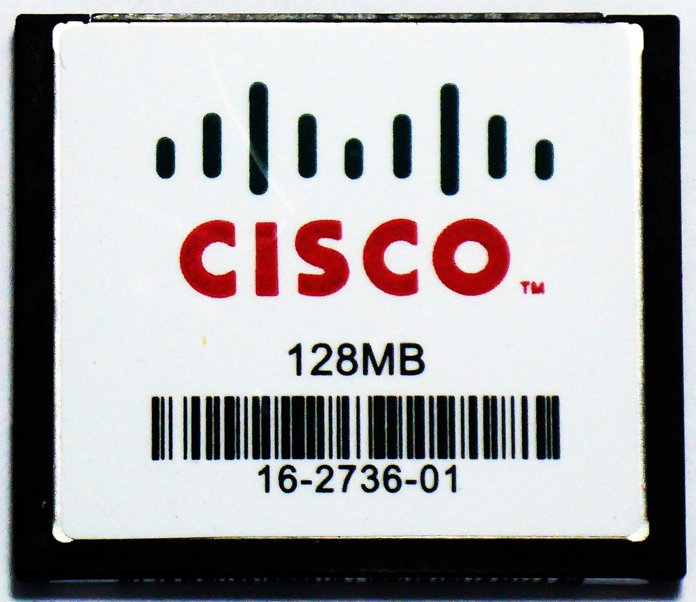 128MB CompactFlash Memory Card MEM1800-128CF Genuine