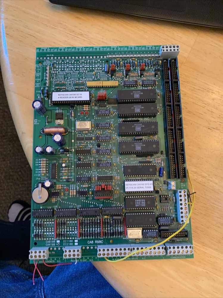 Keyscan CA4100 Access Control Board Tested & Working
