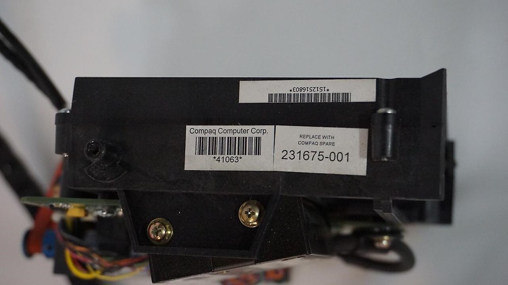 HP COMPAQ 231675-001 TAPE LIBRARY ROBOT SHUTTLE ASSEMBLY+231676 BARCODE READER