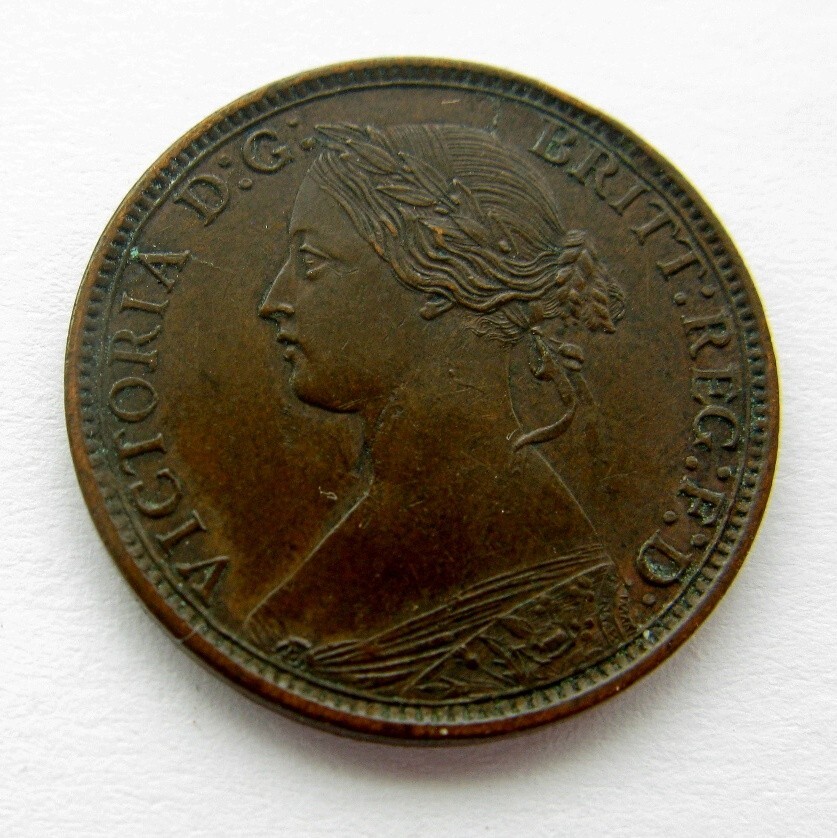 1864 Nova Scotia Half Cent - HIGH GRADE
