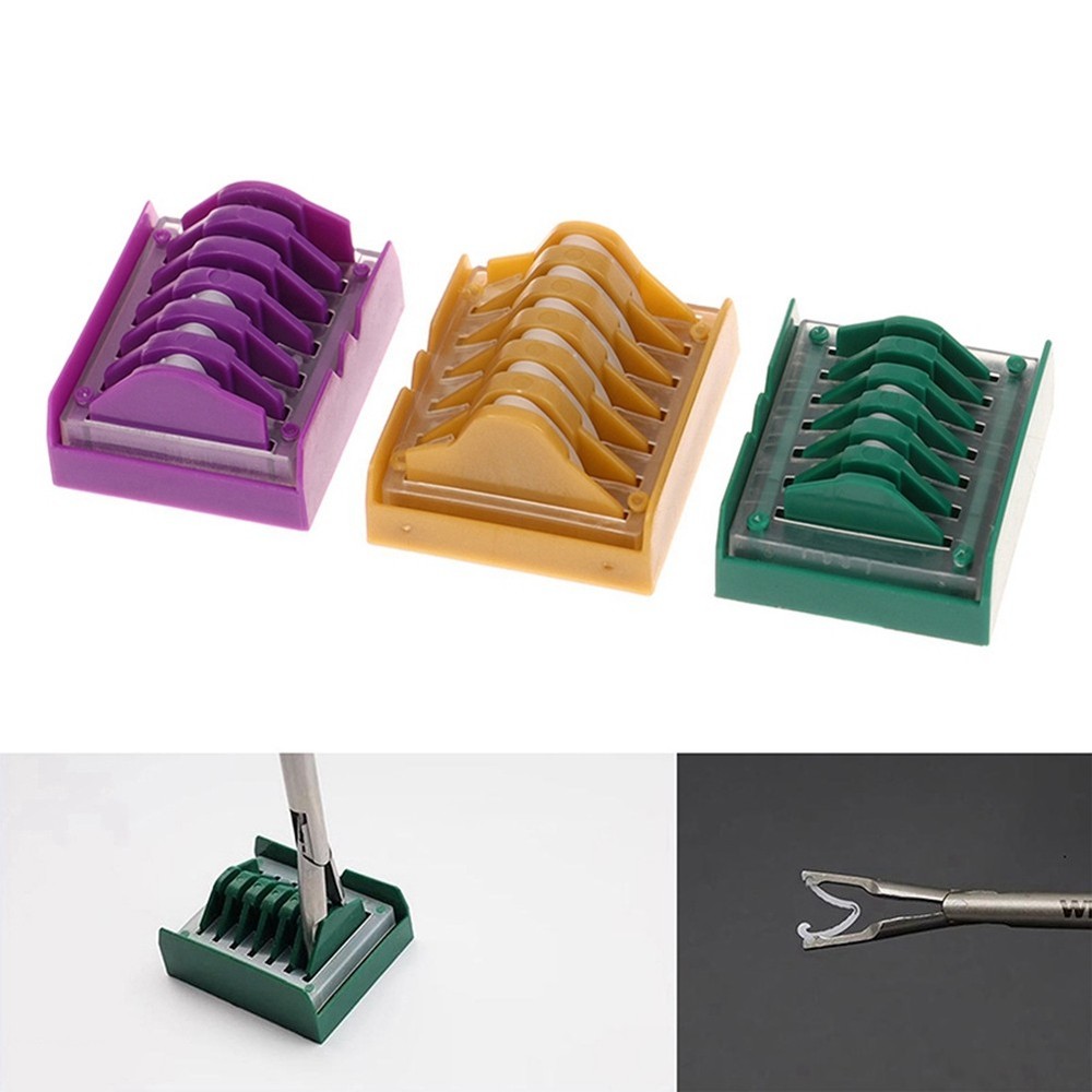 Plastic Laparoscopic Polymer Ligation Clips Hemolok Clips Endoscopy Surgery8740