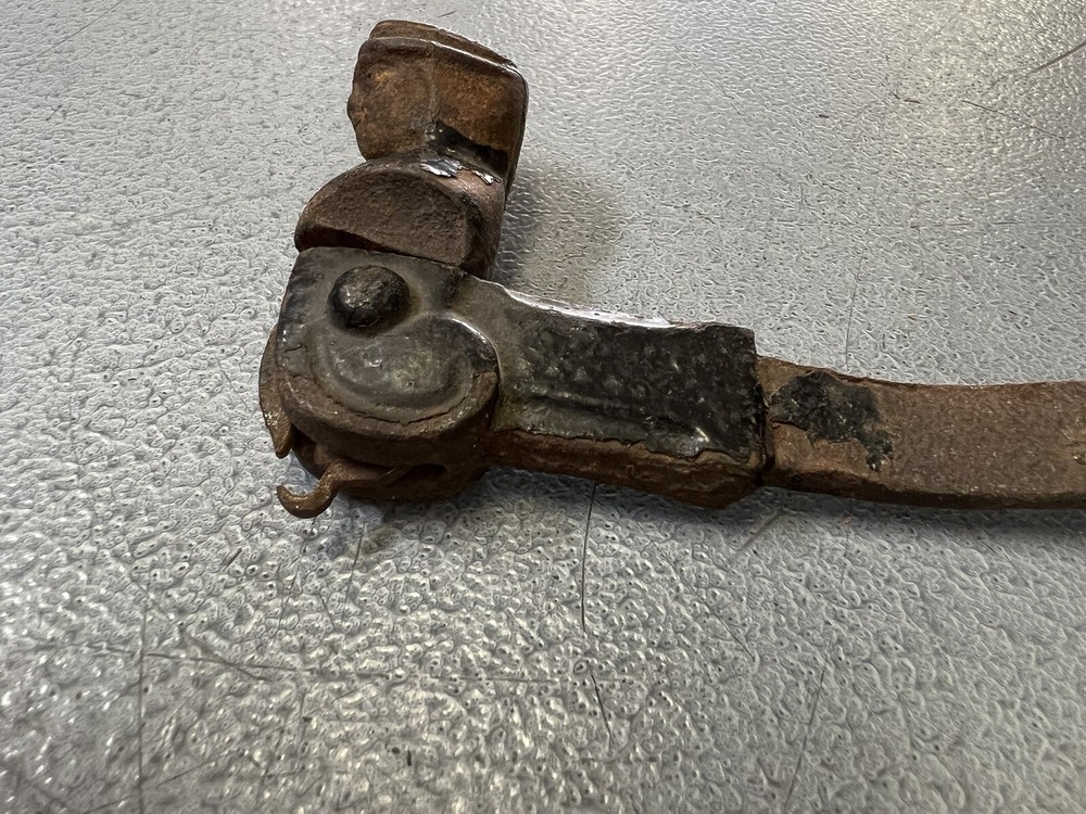 Antique Cast Iron Figural Window Shutter Lock