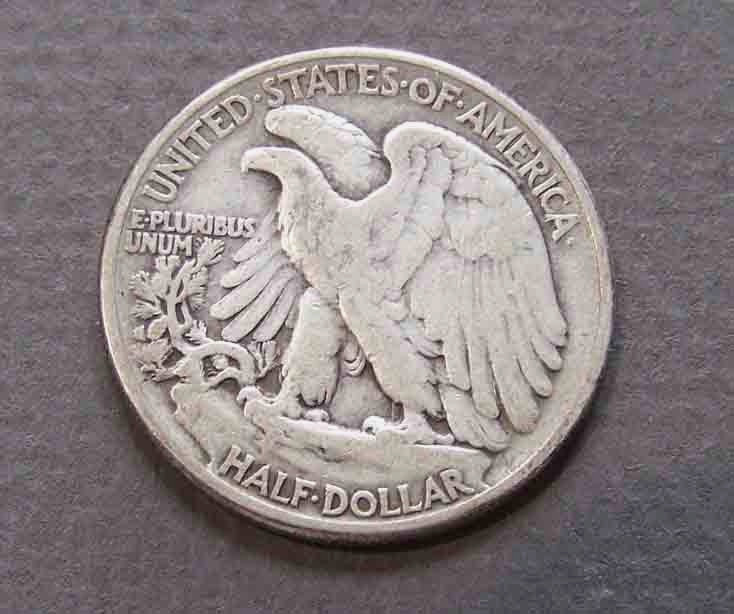 1942 Walking liberty Half Dollar #47