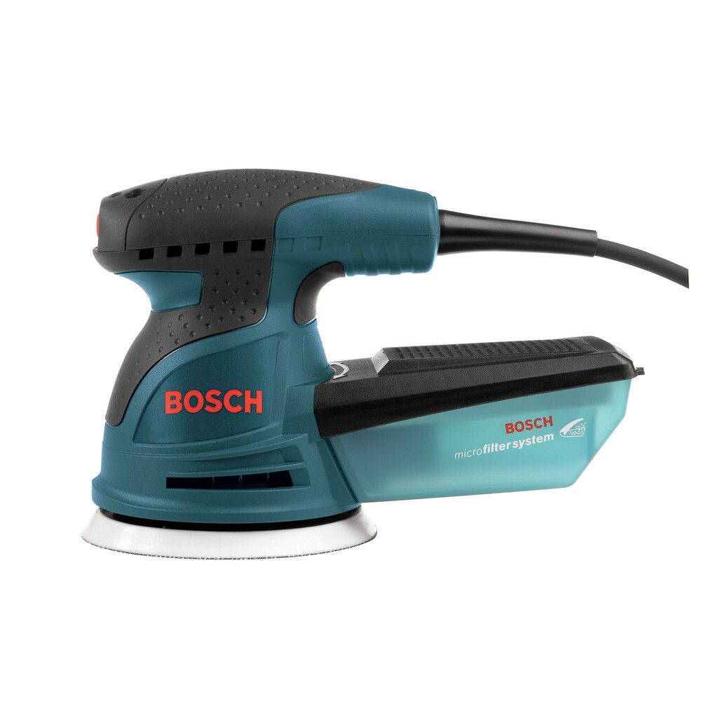 Bosch ROS10-RT 2.5 Amp 120V 5" Single-Speed Palm Sander Certified Refurbished