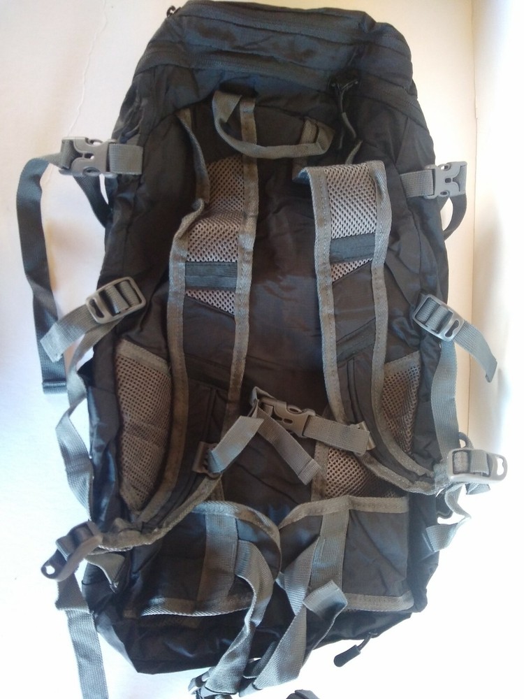 Cobiz Packable Hiking Bag Lightweight Black Backpack Reflect Stowable Stashable