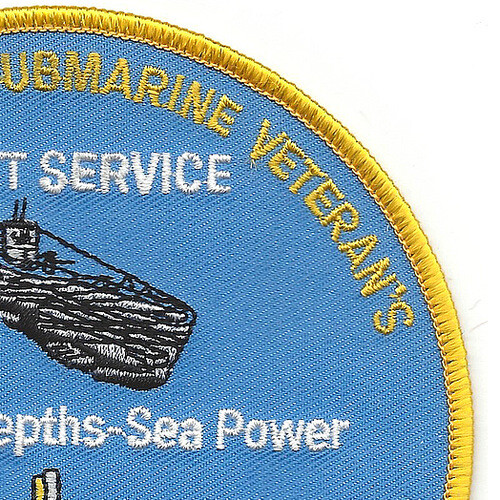 Submarine Base Convention Peoria 2001 Patch