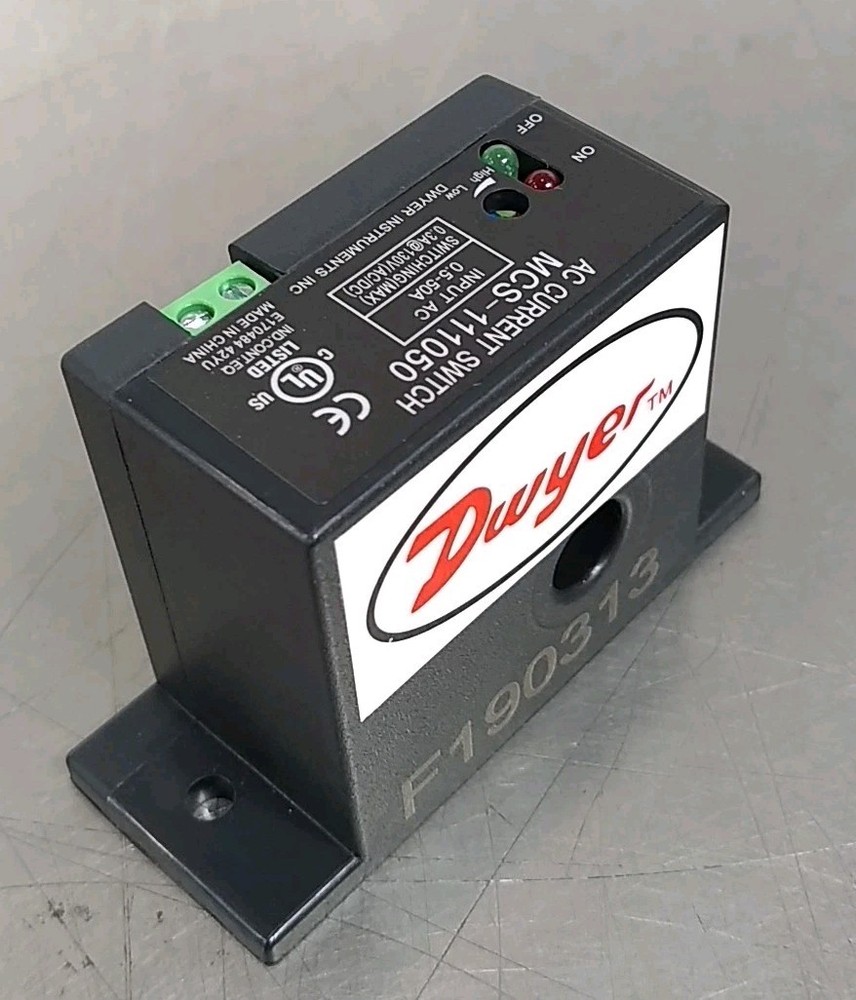 Dwyer MCS-111050 AC Current Switch Loc4B35