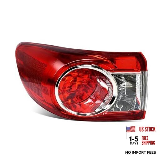 Left Tail Lights Replacement for Corolla 2011 2012 2013 Rear Light Driver