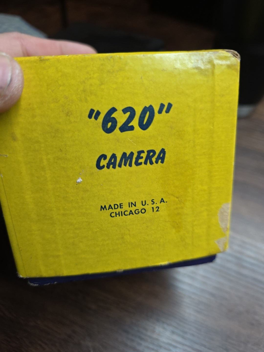 Vintage 1940’s Spartus Box Camera Six Twenty Bakelite Original Strap UNTESTED