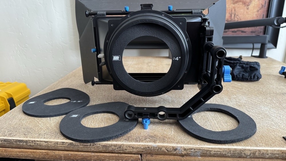 Redrock Micro Matte Box Bundle with Hard Case, 15mm, 19mm mount.