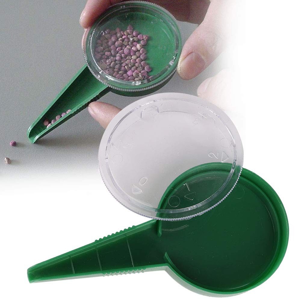 Seed Dispenser Small Tiny Mini Manual Hand 2Pcs Handheld Spreader...