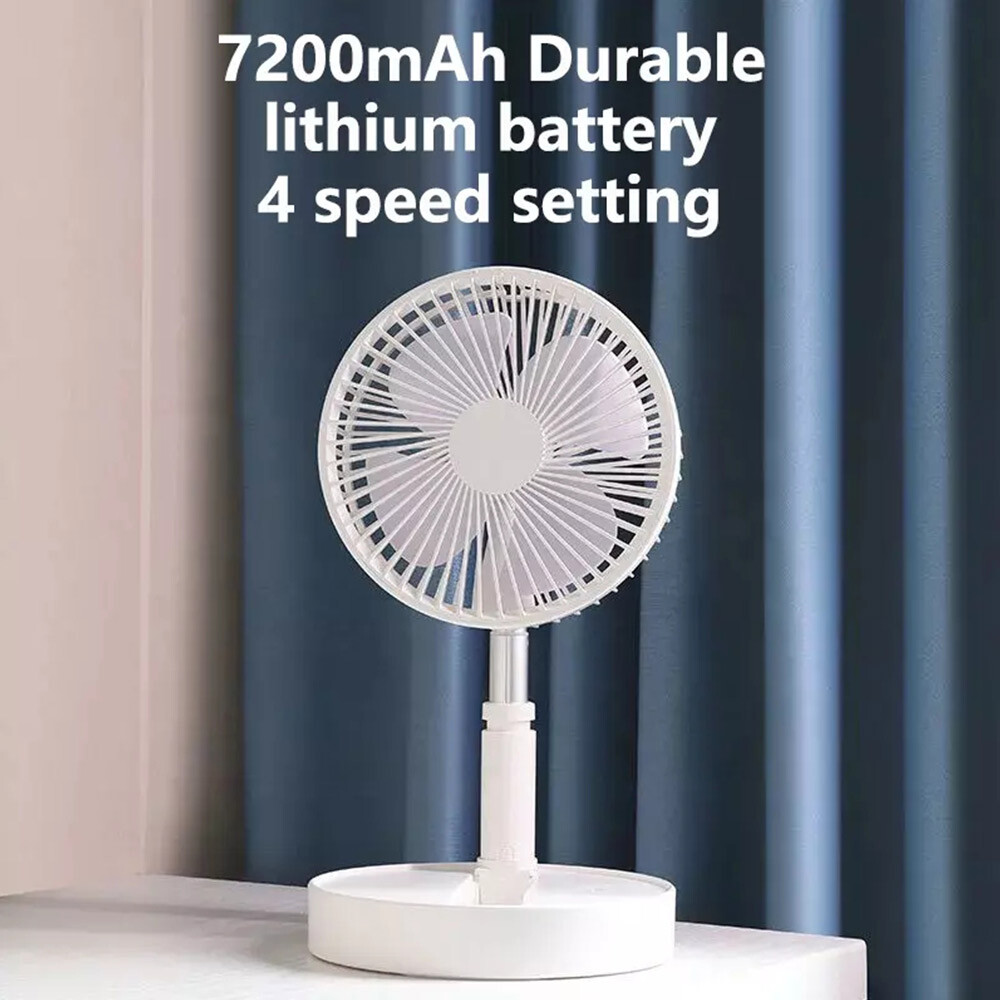 Foldable Fan - For Travel, Camping & Home Use, Portable Cooling Solution