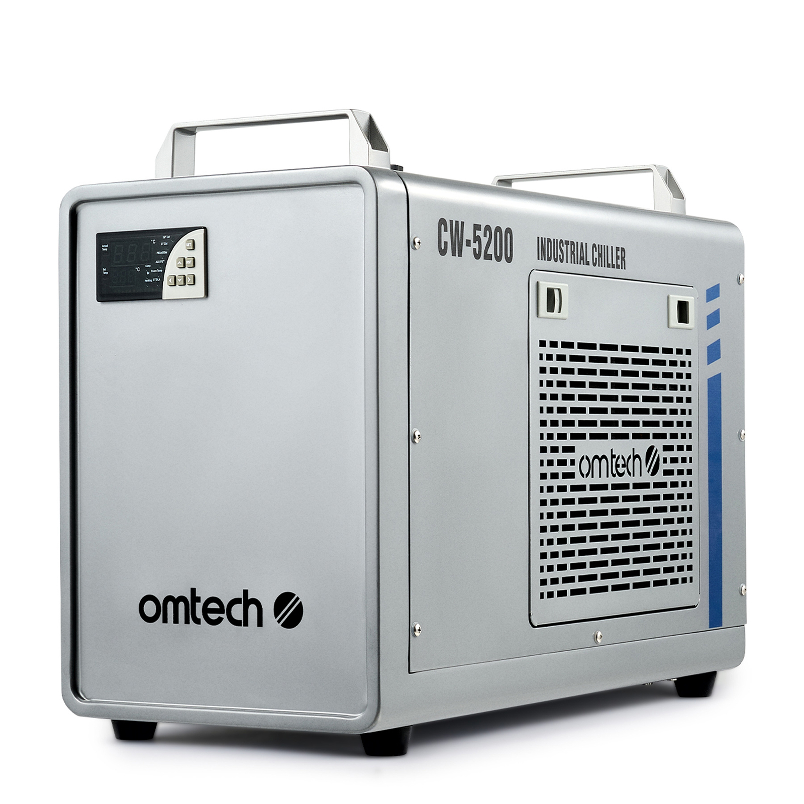 OMTech CW-5200 Industrial Water Chiller for CO2 Laser Engraving Cutting Machines