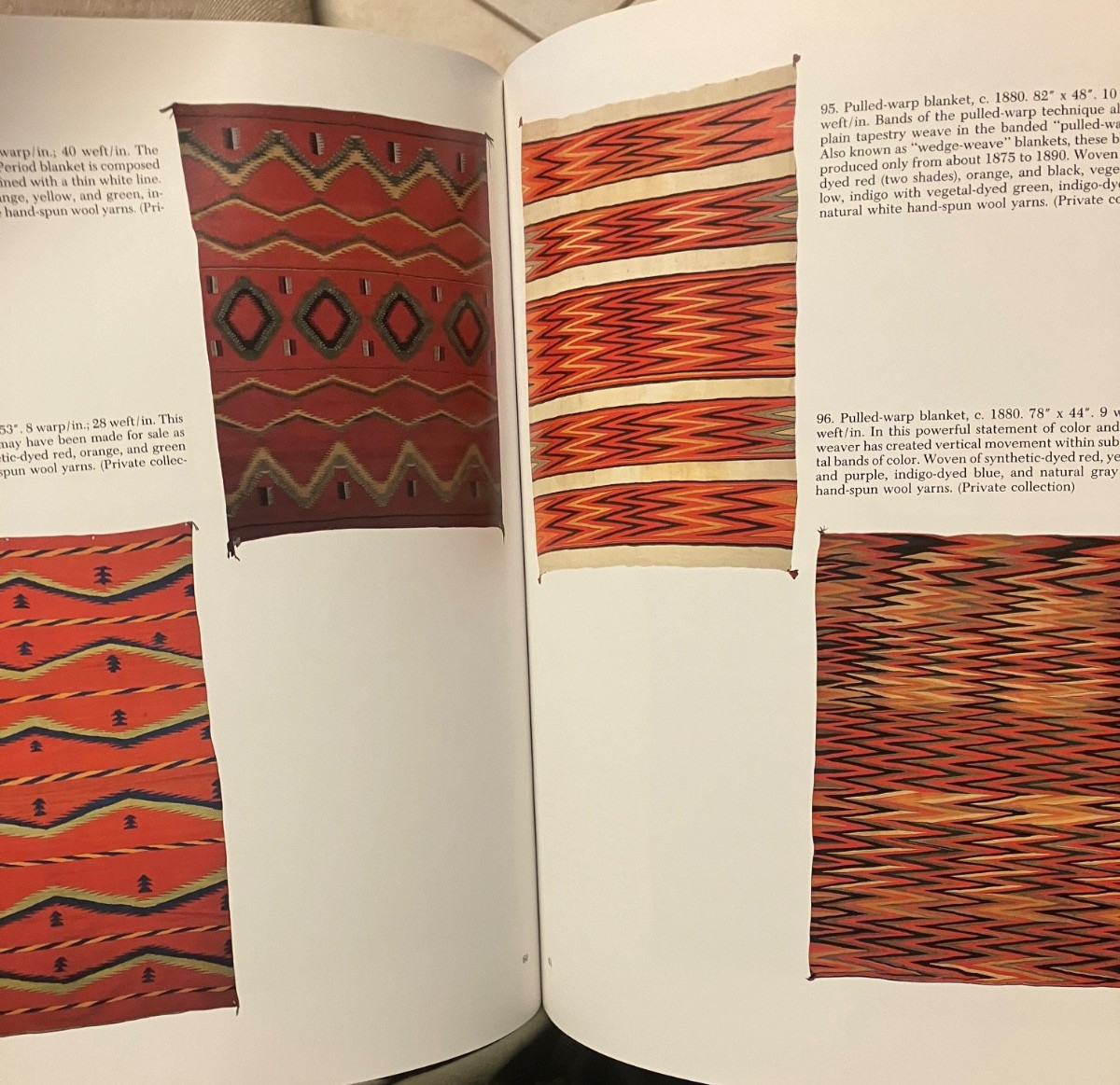 Neat book! The Navajo Weaving Tradition-1650 to present by Kaufman & Selser