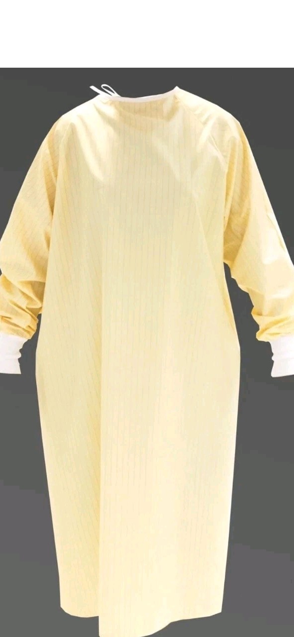 Medical Surgical Gown Level 2, Washable Isolation Hospital Gowns(10 Pack)