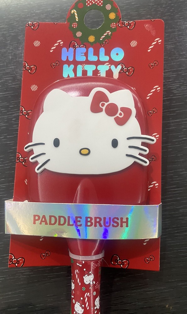 Hello Kitty Paddle Brush Sanrio New