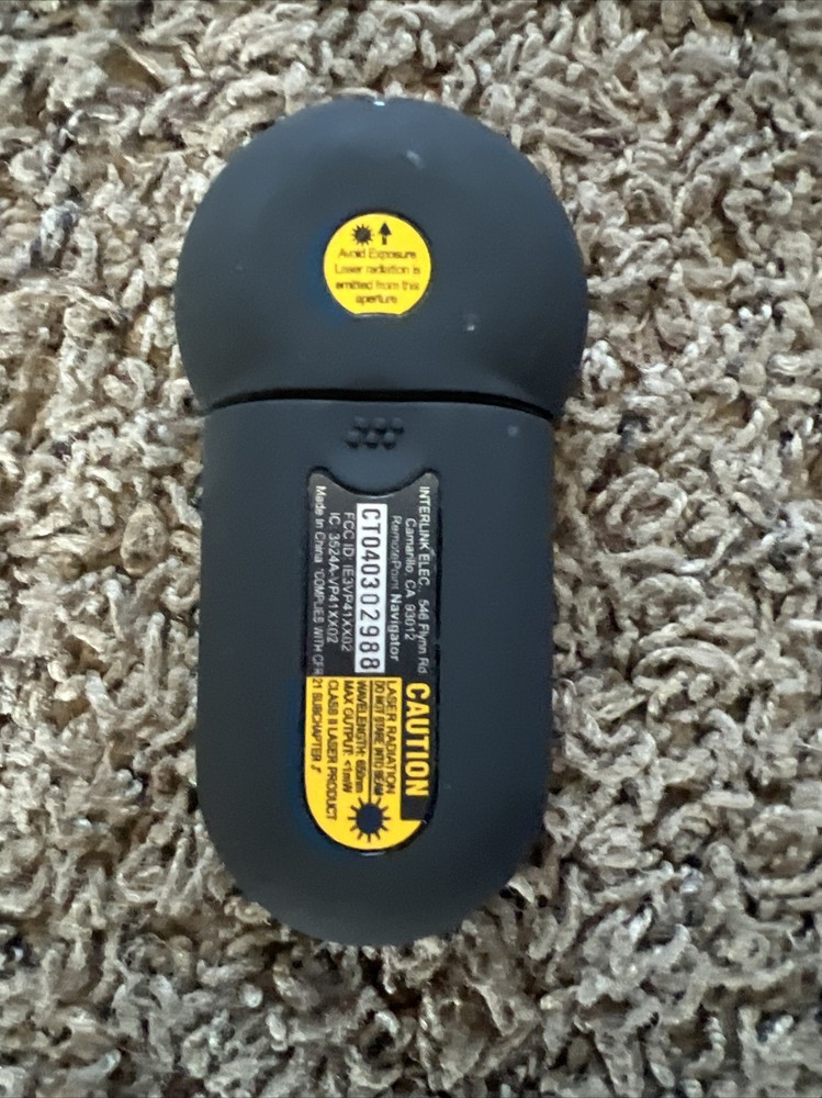 Replacement Interlink Electronics Wireless RemotePoint Navigator CT040302988