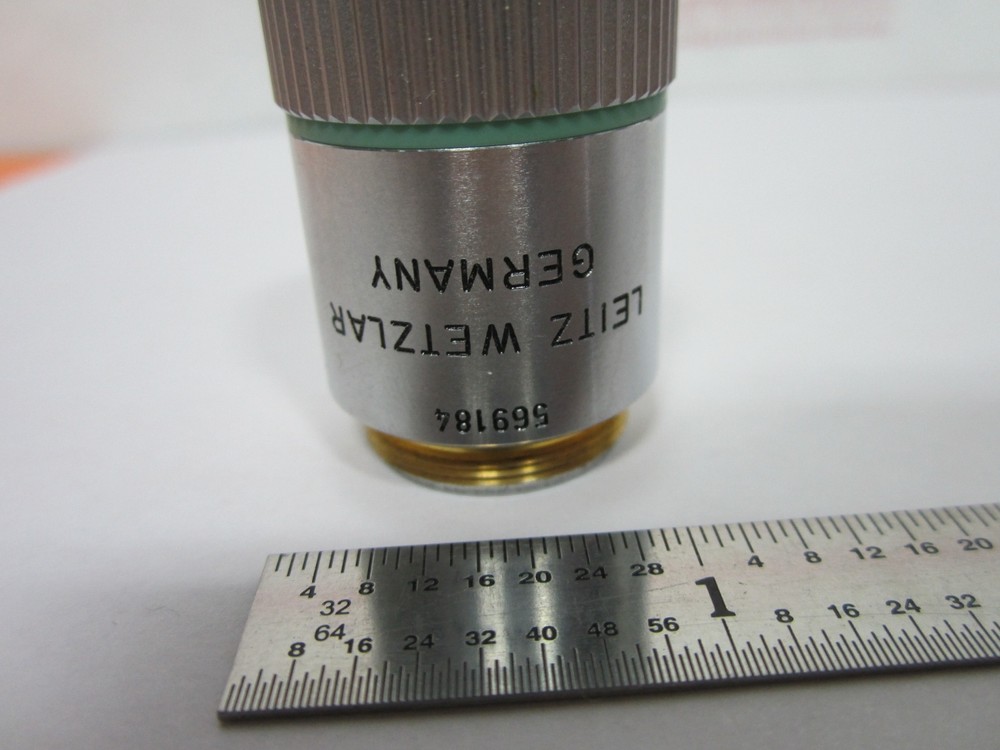 MICROSCOPE OBJECTIVE LEITZ WETZLAR GERMANY PL 16X INFINITY OPTICS BIN#A1-M-32