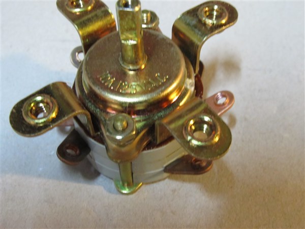 Mil-Spec Electroswitch 10A 125VAC Rotary Switch Part # 121602A