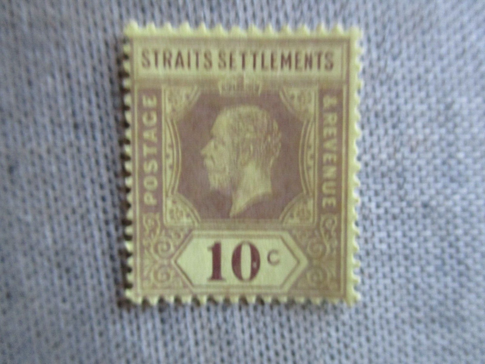 Straits Settlements, Scott#191a, MH