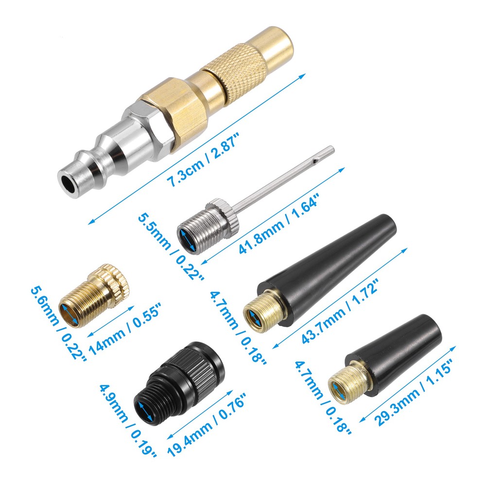 Single Air Nozzle Kit Set with Quick Connector Universal