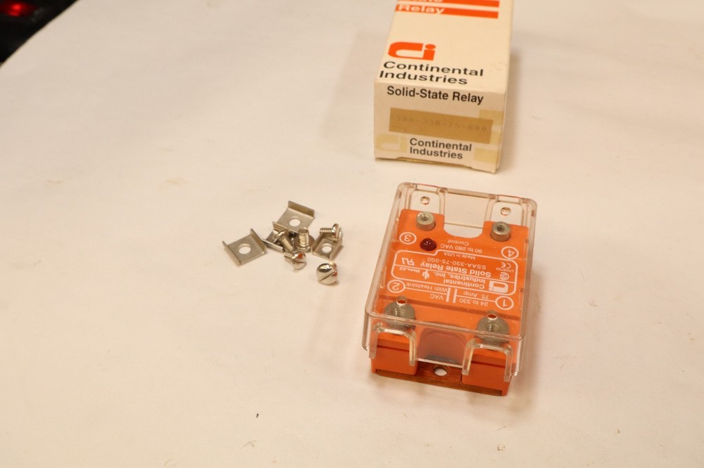 SAA-330-75-000 - Solid State Overload/Relay Continental Industries