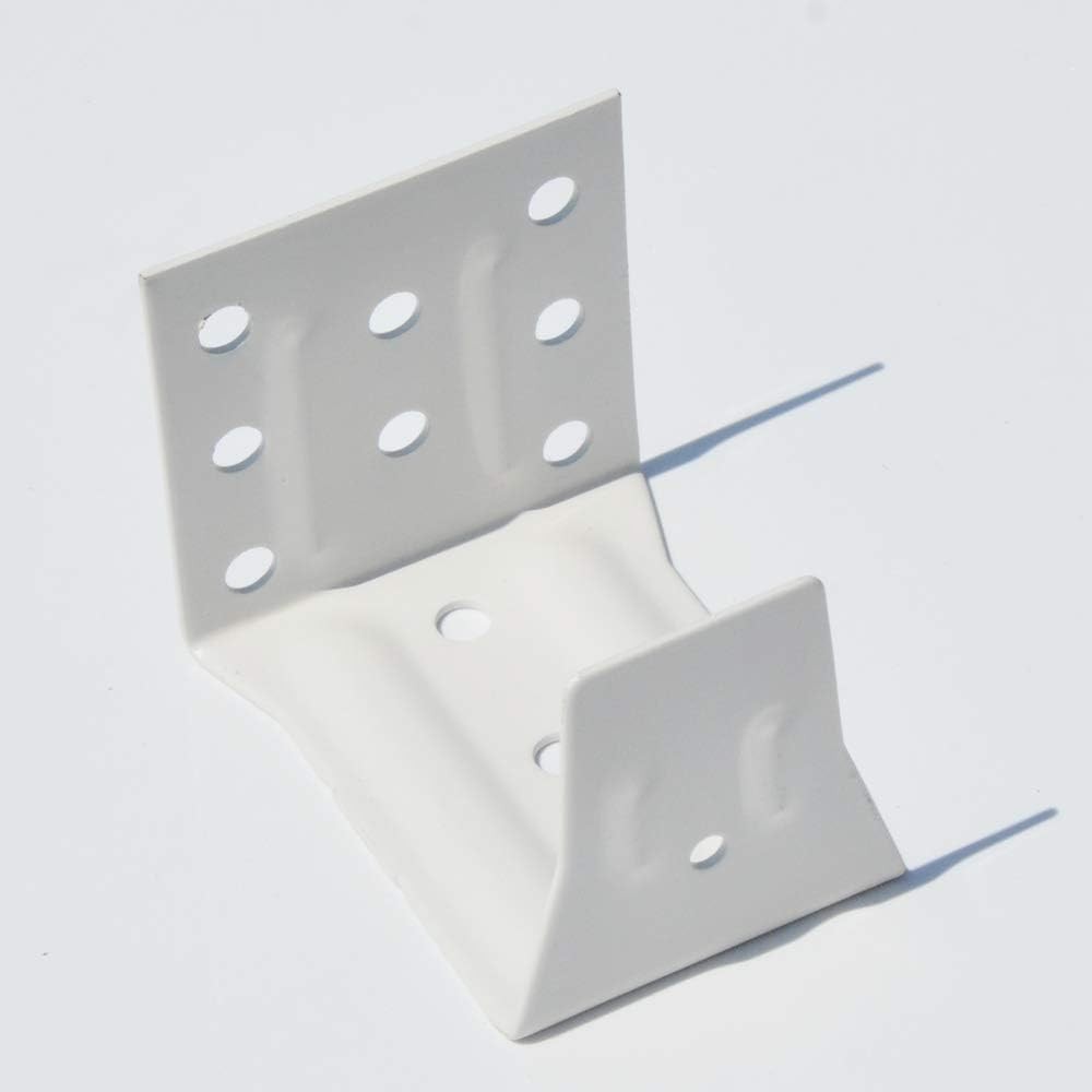 cuteLEC 2-Pack Center Support Bracket White for 2" High Profile Blinds