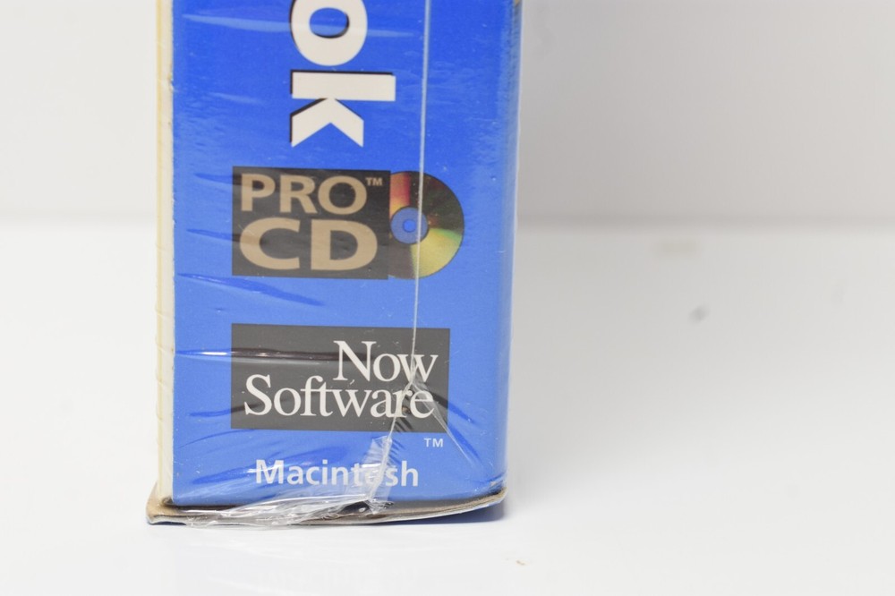 Now Software Touchbase & Datebook Version 4.2 CD-ROM 1995 Macintosh New Sealed