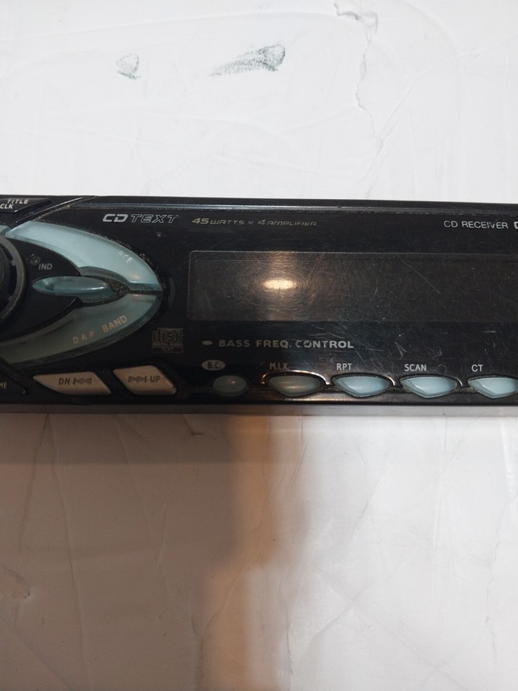 Alpine CDM-7861 Faceplate-Only for motorized front panel