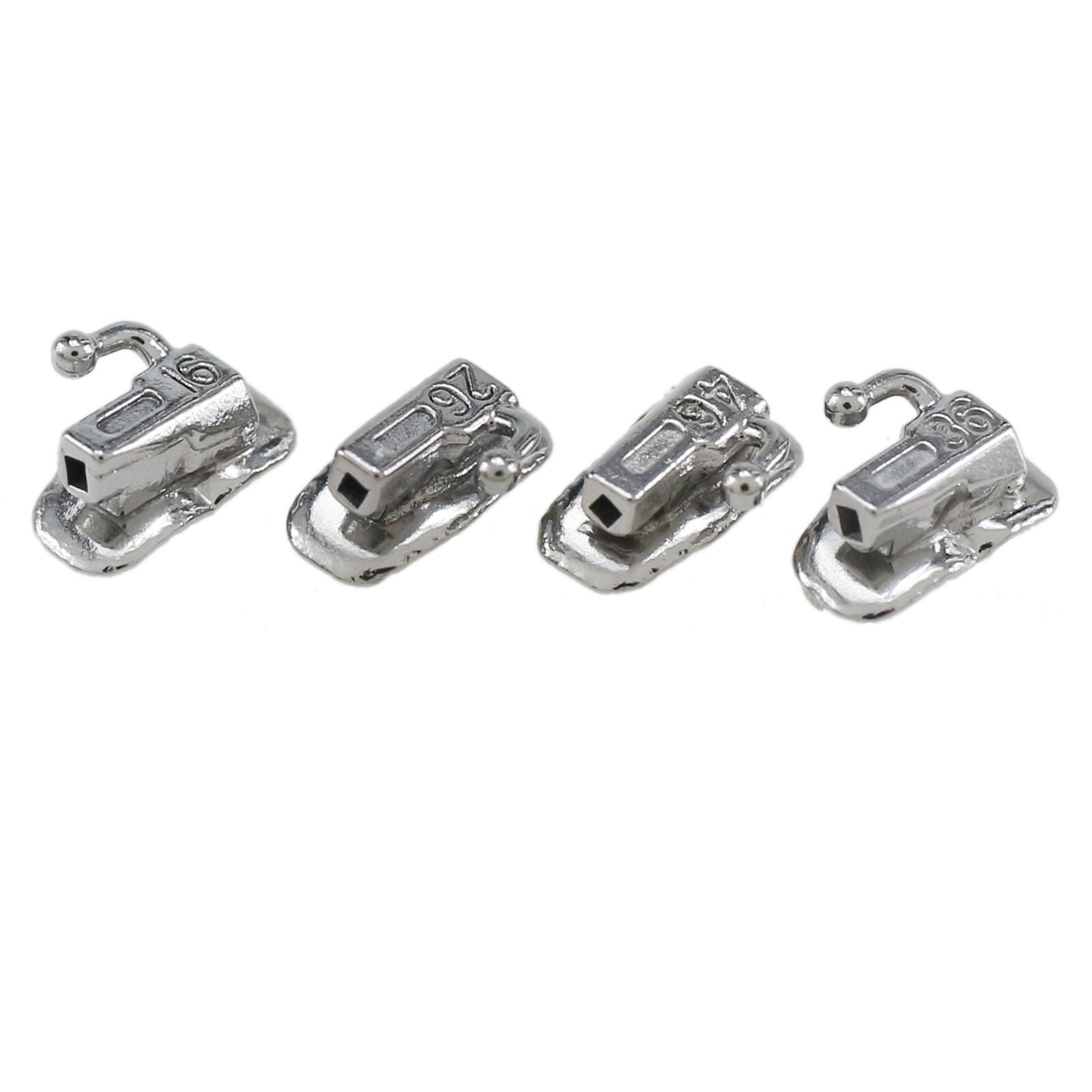 Dental Orthodontic Buccal Tube Molar Tubes Roth MBT 0.022 Convertible Monoblock