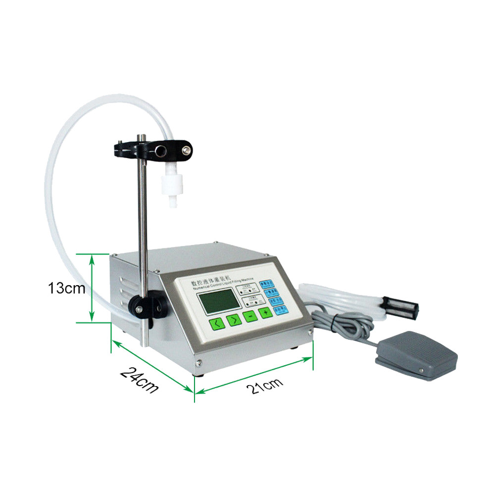 220V Liquid Quantitative Filling Machine Precision Auto Liquid Canning Machine