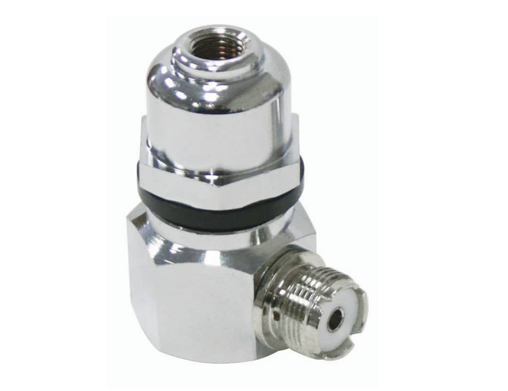 Procomm RA930 Right Angle Stainless Steel Stud Adapter w/ Dome Stud NEW