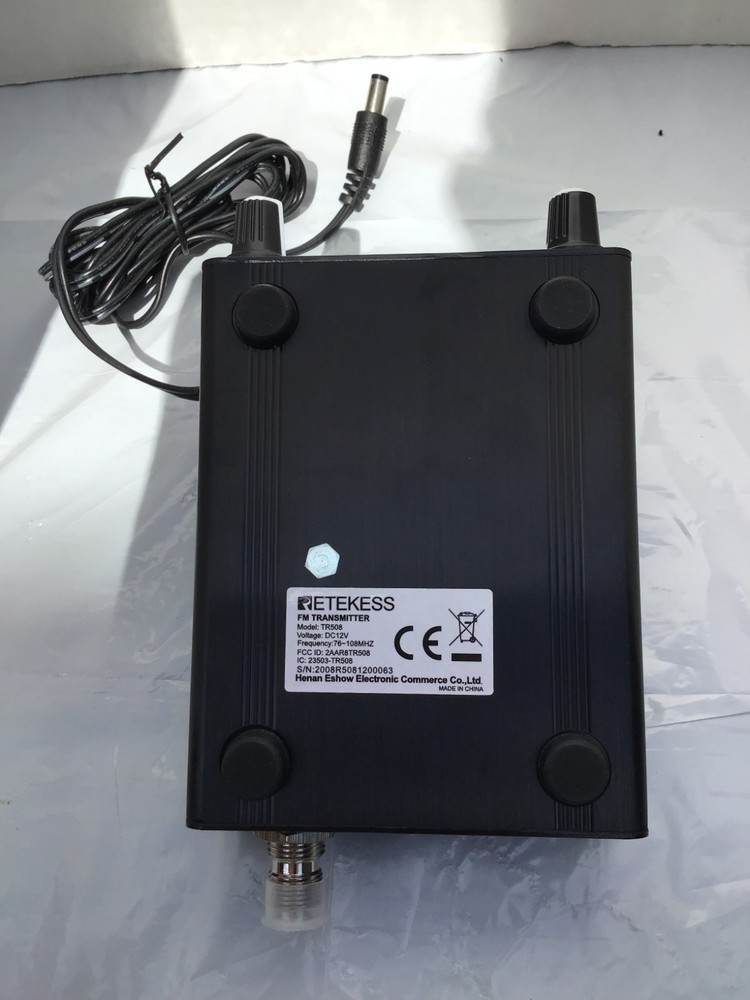 FM Broadcast Transmitter TR508 Radio Transmitter, Long Range Transmitter