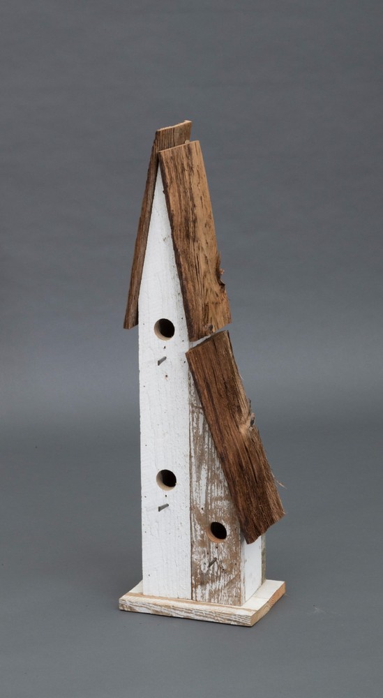 Amish Made Rustic Rustic Lean To Birdhouse