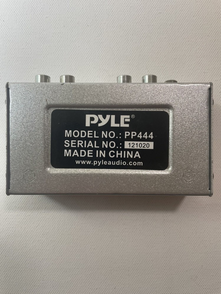 Pyle Pro PP444 Ultra Compact Phono Turntable Pre Amplifier