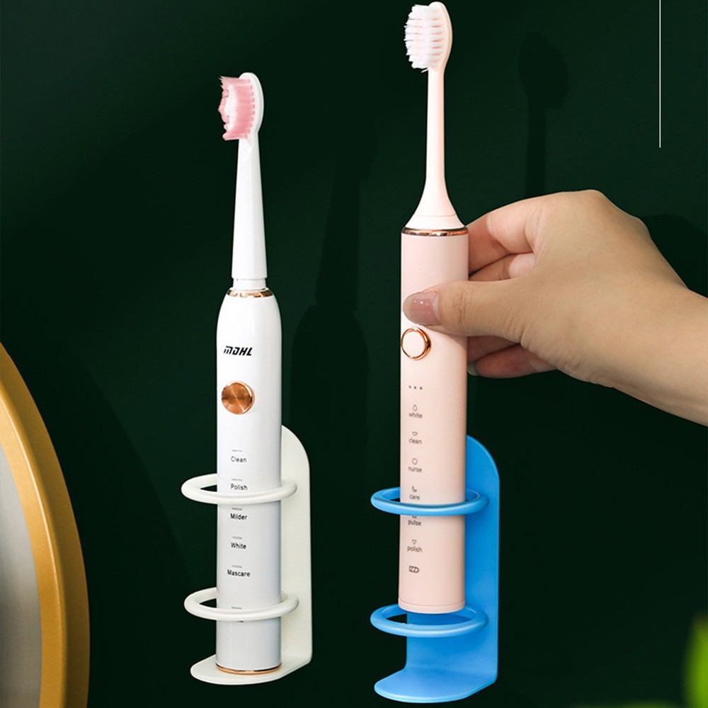 No drilling required Toothbrush Holder Toothpaste Stand Rack Bathroom Kitchen