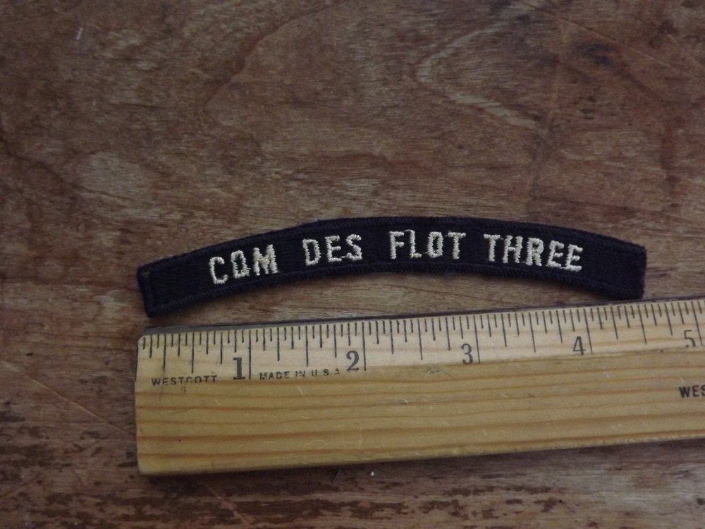 Navy COM DES FLOT THREE Tab - INV# C1334