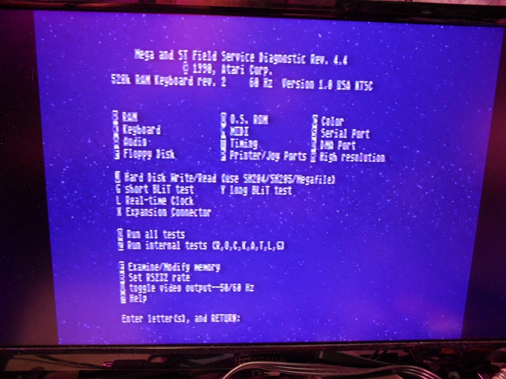 Atari 520ST STM Computer w/ Gotek and Power Supply - Tested & Working!