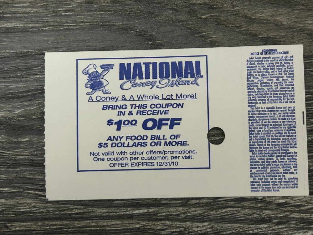KISS TICKET STUB Detroit Sept 25 2009 Alive 35 Tour Final Cobo Concerts 1st Row
