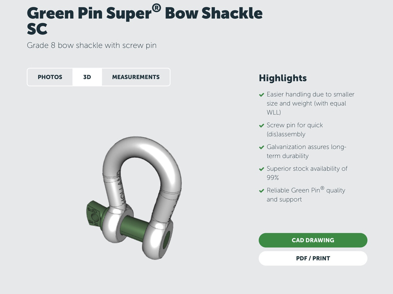 Anchor Shackle SUPER STRONG D Ring Clevis Staging Rigging Theater Crane Links®️